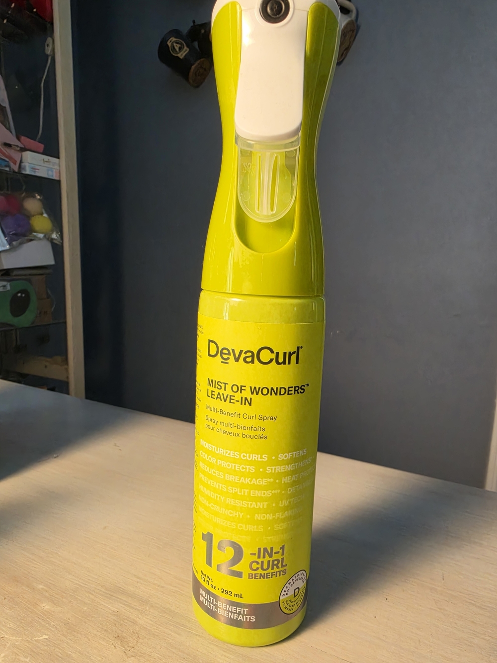 DevaCurl Mist of Wonders Leave-In Curl Spray - Bright Yellow